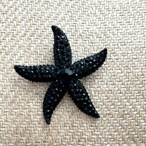 Weiss Jet Starfish Pin